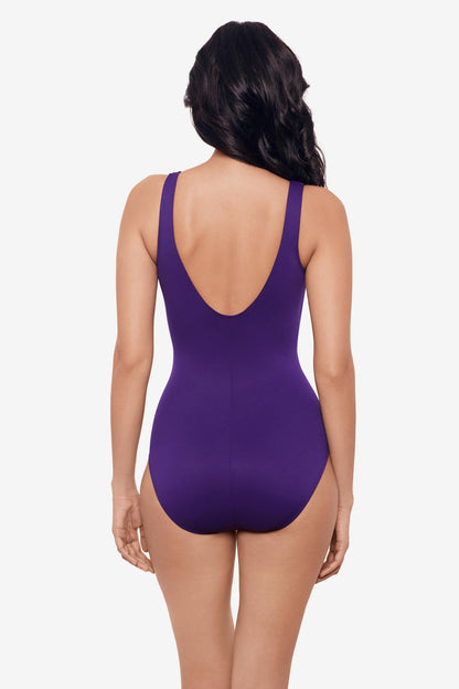 Miraclesuit Mulberry Esmerelda One Piece Swimsuit