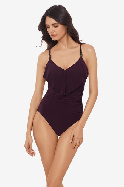 Miraclesuit Merlot Magicsuit Isabel One Piece Swimsuit