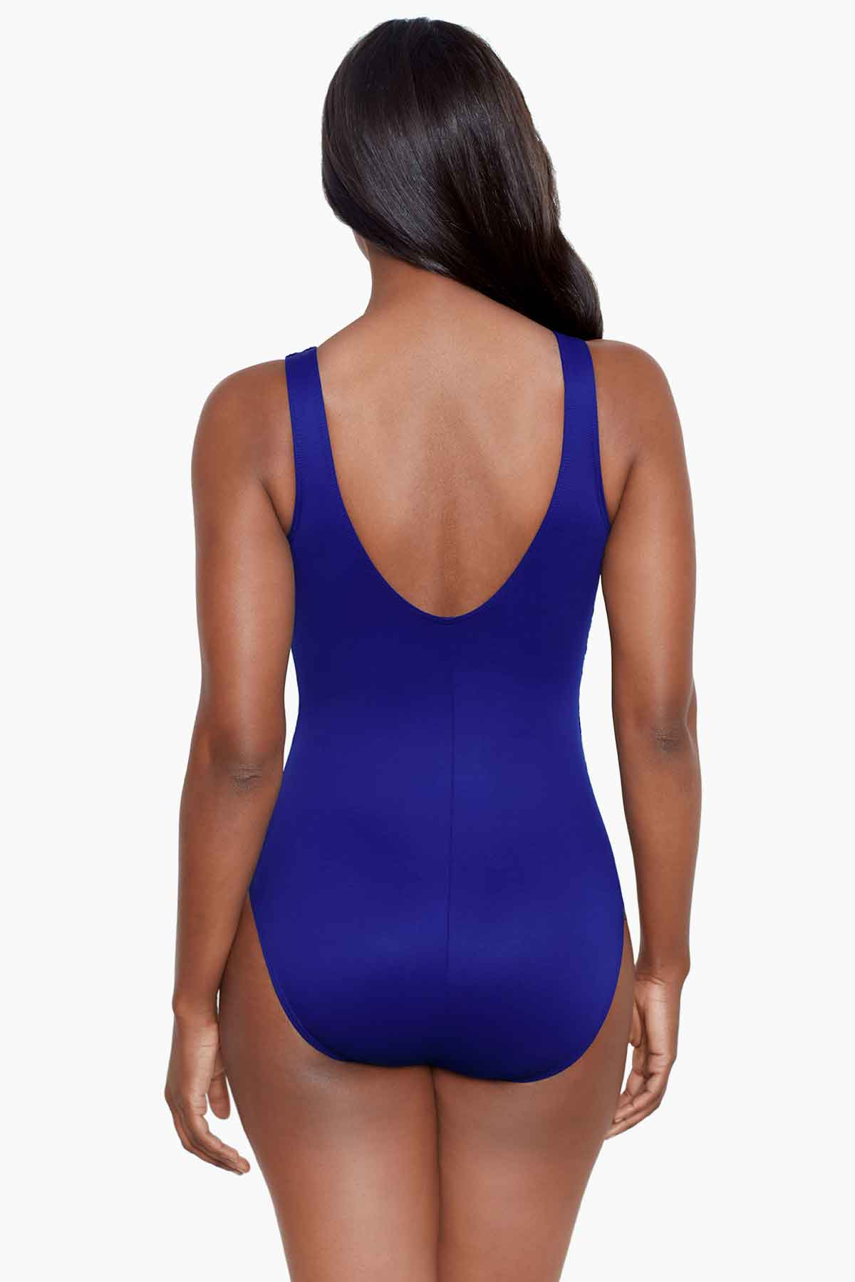 Miraclesuit Black Rock Solid Tulia One Piece Swimsuit