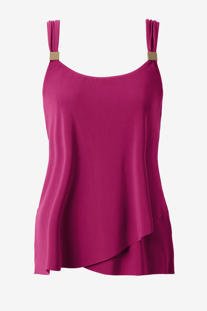 Miraclesuit Black Dazzle Tankini Top