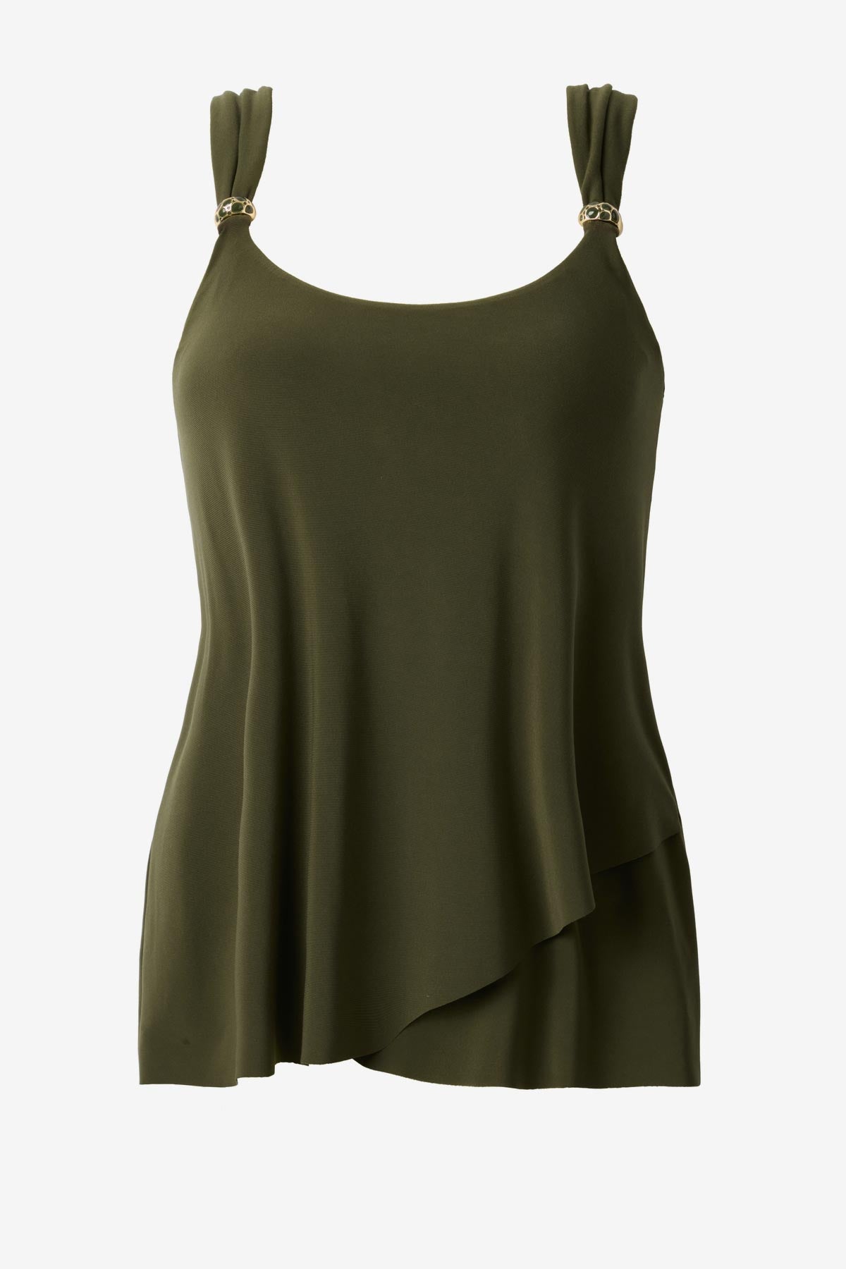 Miraclesuit Black Dazzle Tankini Top
