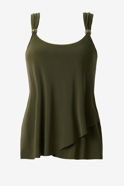 Miraclesuit Black Dazzle Tankini Top