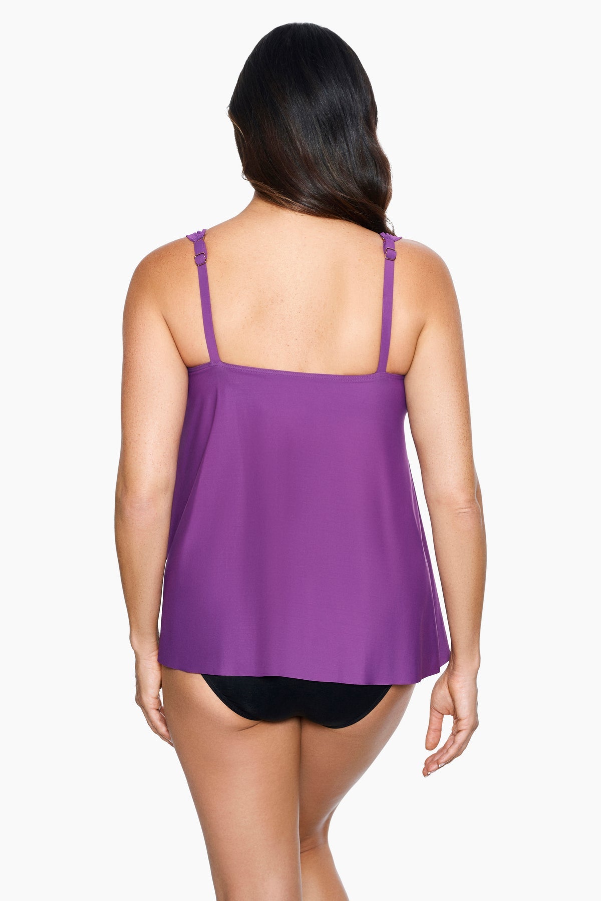 Miraclesuit Black Dazzle Tankini Top
