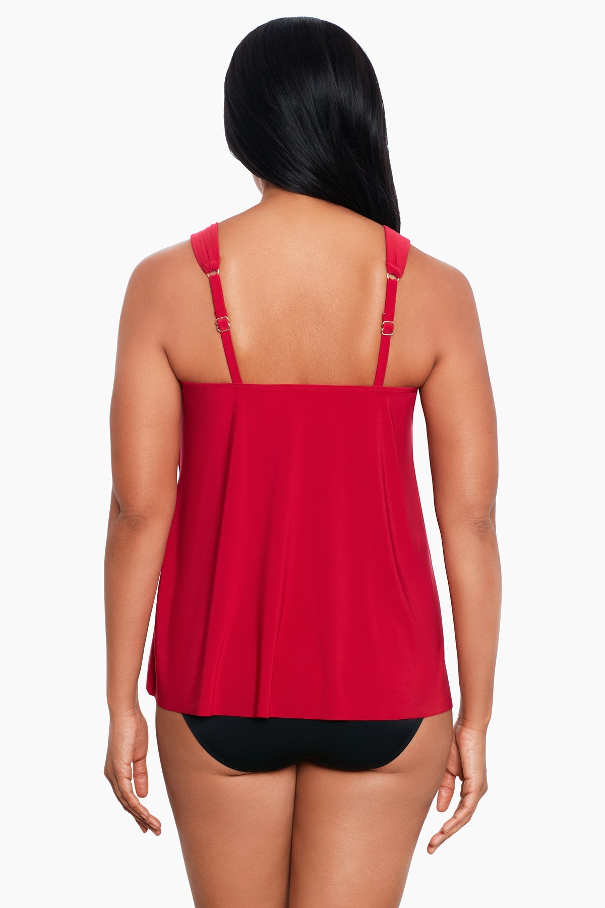 Miraclesuit Black Dazzle Tankini Top