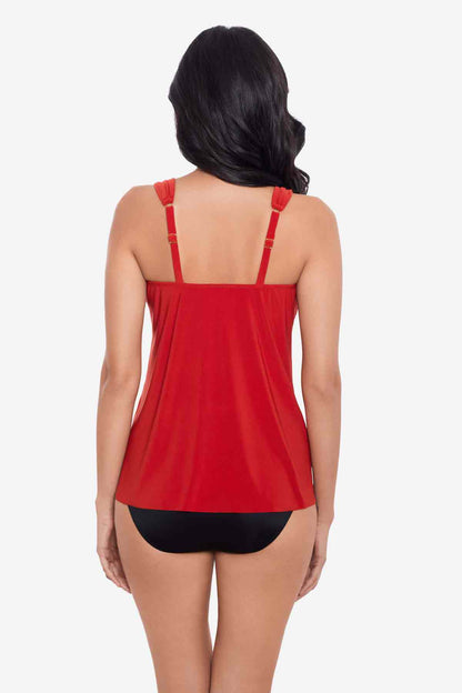 Miraclesuit Black Dazzle Tankini Top
