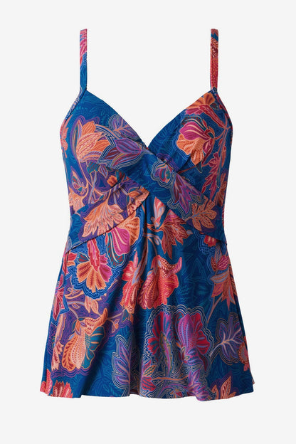 Miraclesuit Multi Allura Tankini Top in Decoupage