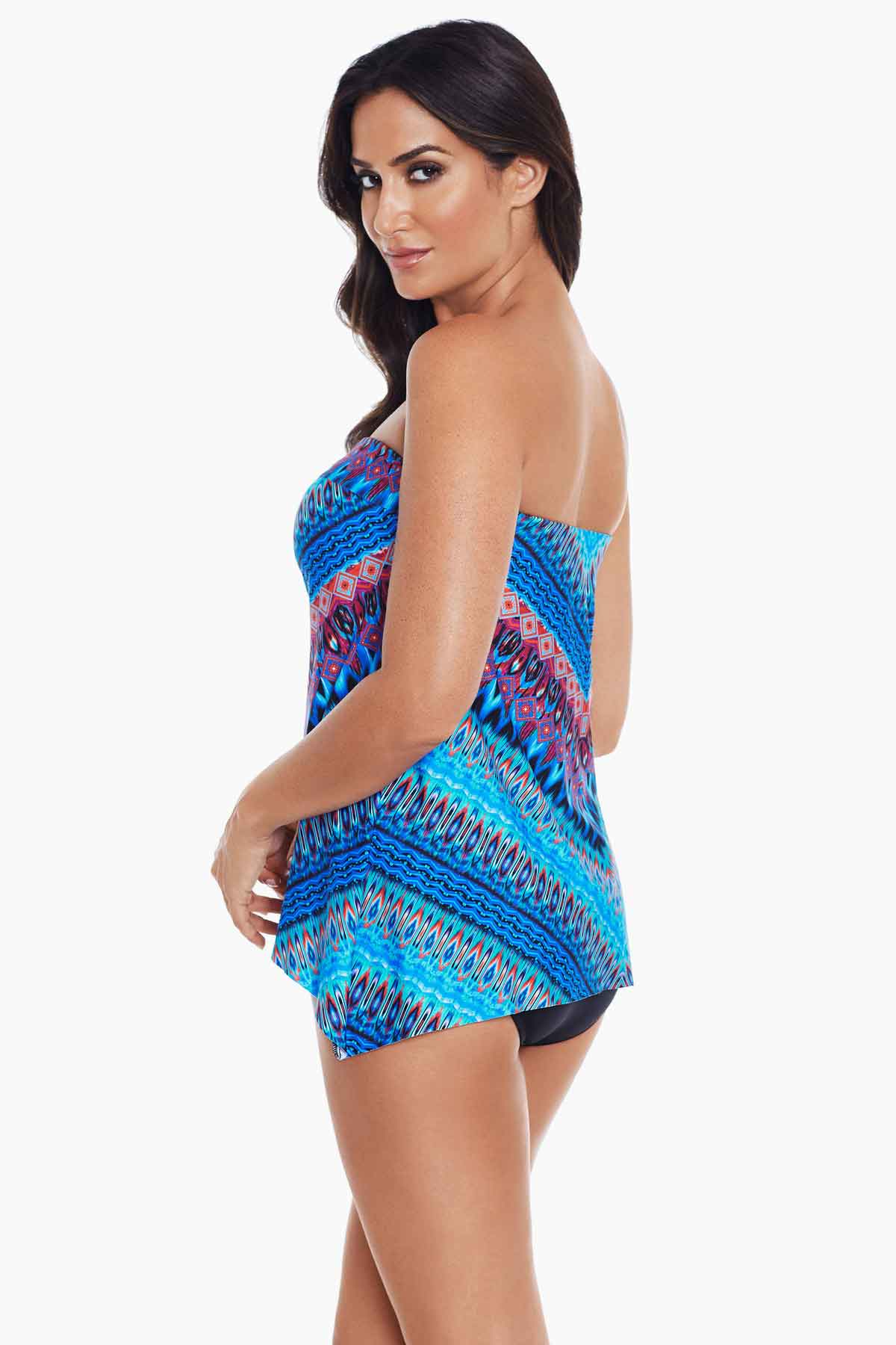 Miraclesuit Blue Casablanca Bandini Tankini Top