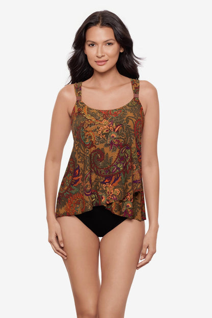 Miraclesuit Multi Dazzle Tankini Top in Perissa