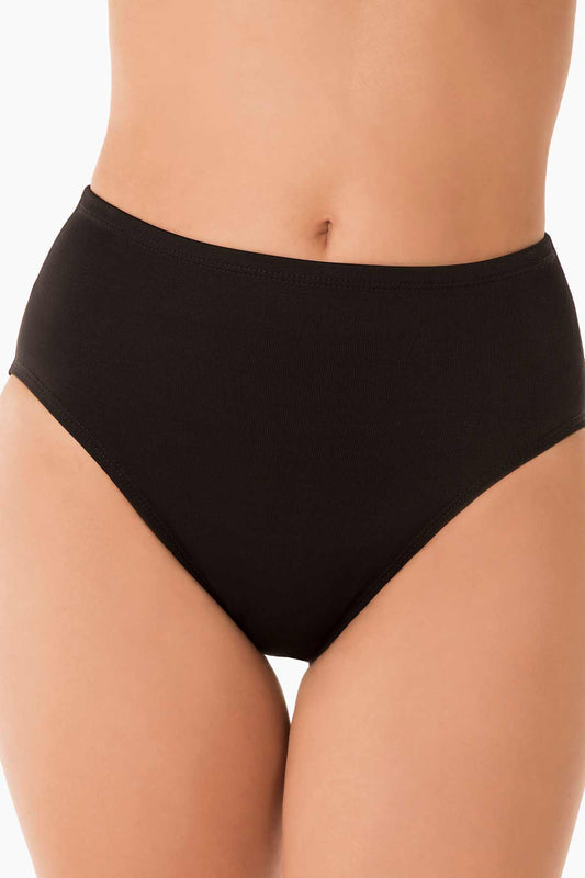 Miraclesuit Black Tummy Control Swimsuit Bottoms - Basic Pant