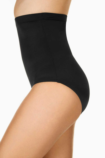 Miraclesuit Black Tummy Control Bikini Bottoms - Super High Waist