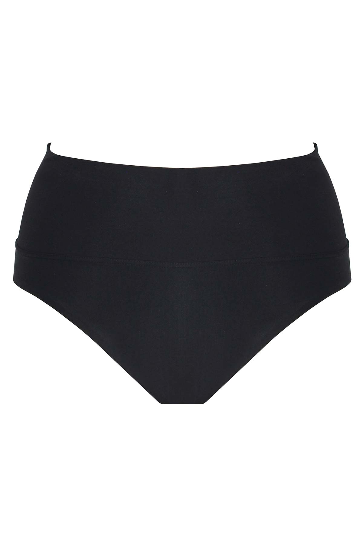Miraclesuit Black Amoressa Gimlet Folded Waist Pant Swim Bottom