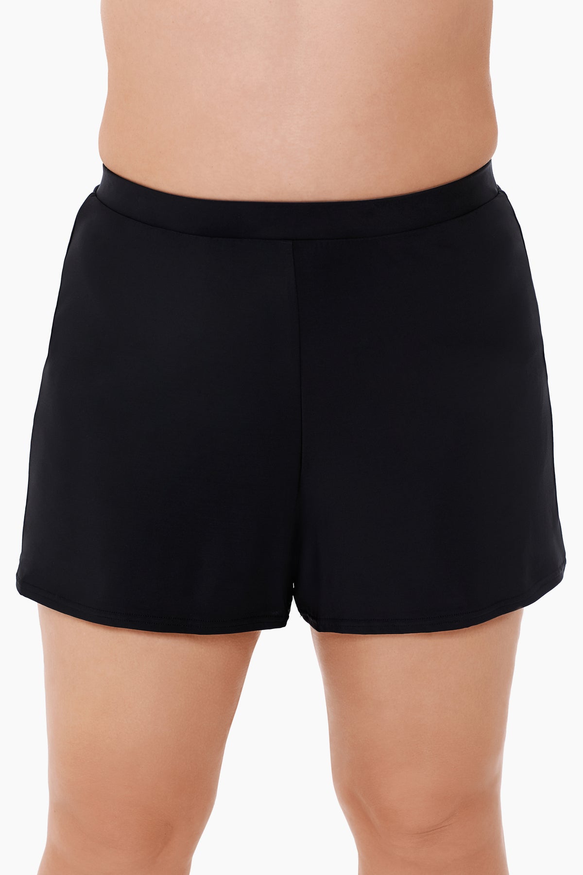 Miraclesuit Black Plus Size Shorts Swimsuit Bottom