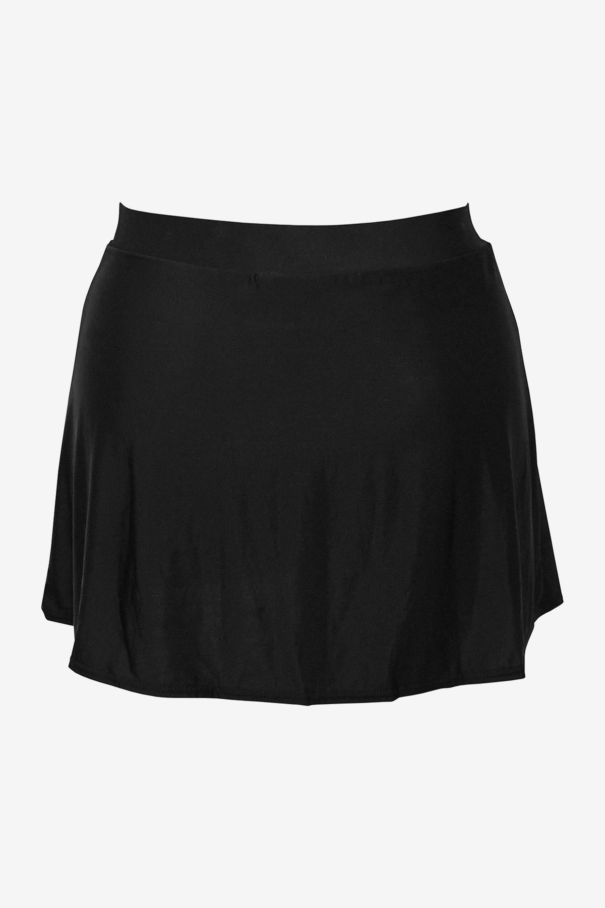 Miraclesuit Black Plus Size Swim Skirt Bottom