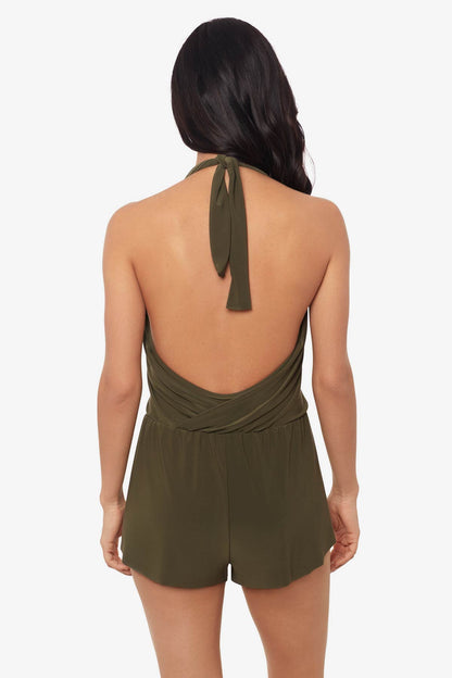 Miraclesuit Black Bianca Romper