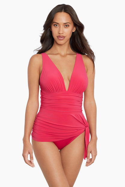 Miraclesuit Black Celine Swim Dress