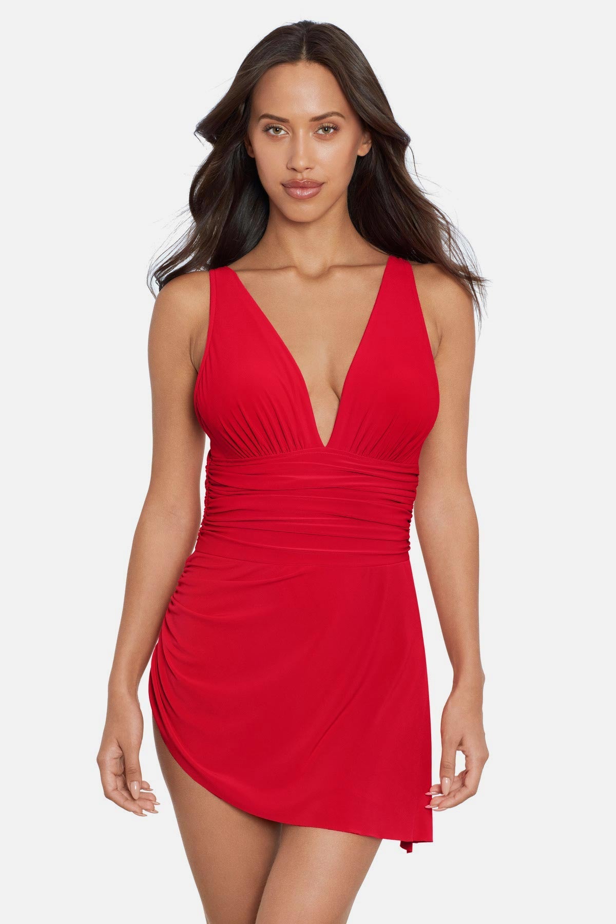 Miraclesuit Black Celine Swim Dress