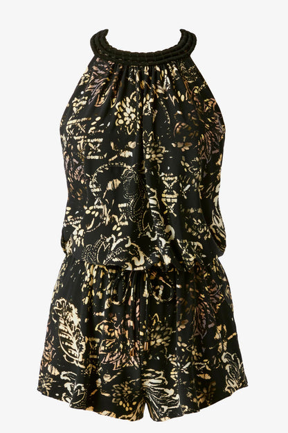 Miraclesuit Black/Multi Magicsuit Balinese Piper One Piece Romper