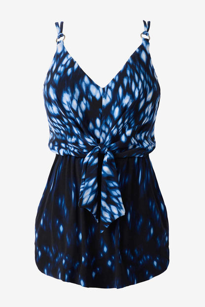 Miraclesuit Blue/Multi Magicsuit Indio Kami One Piece Swimsuit