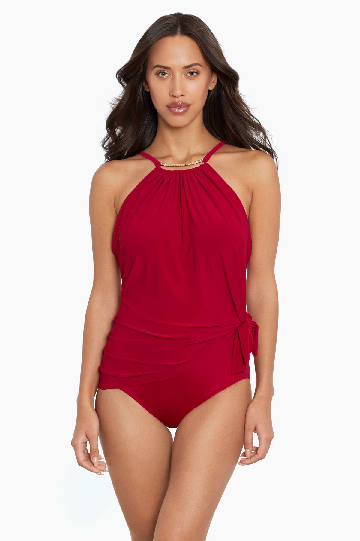 Miraclesuit Black Parker Swim Dress