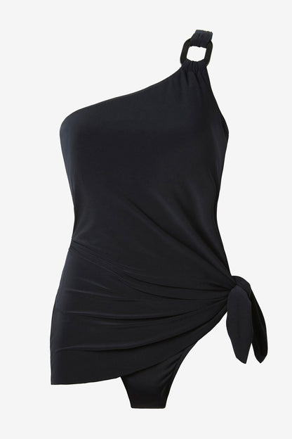 Miraclesuit Black Amal Swim Dress