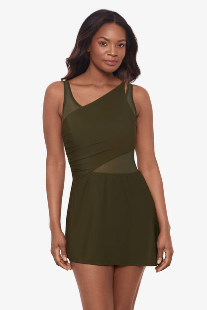 Miraclesuit Mulberry Alina Swim Dress