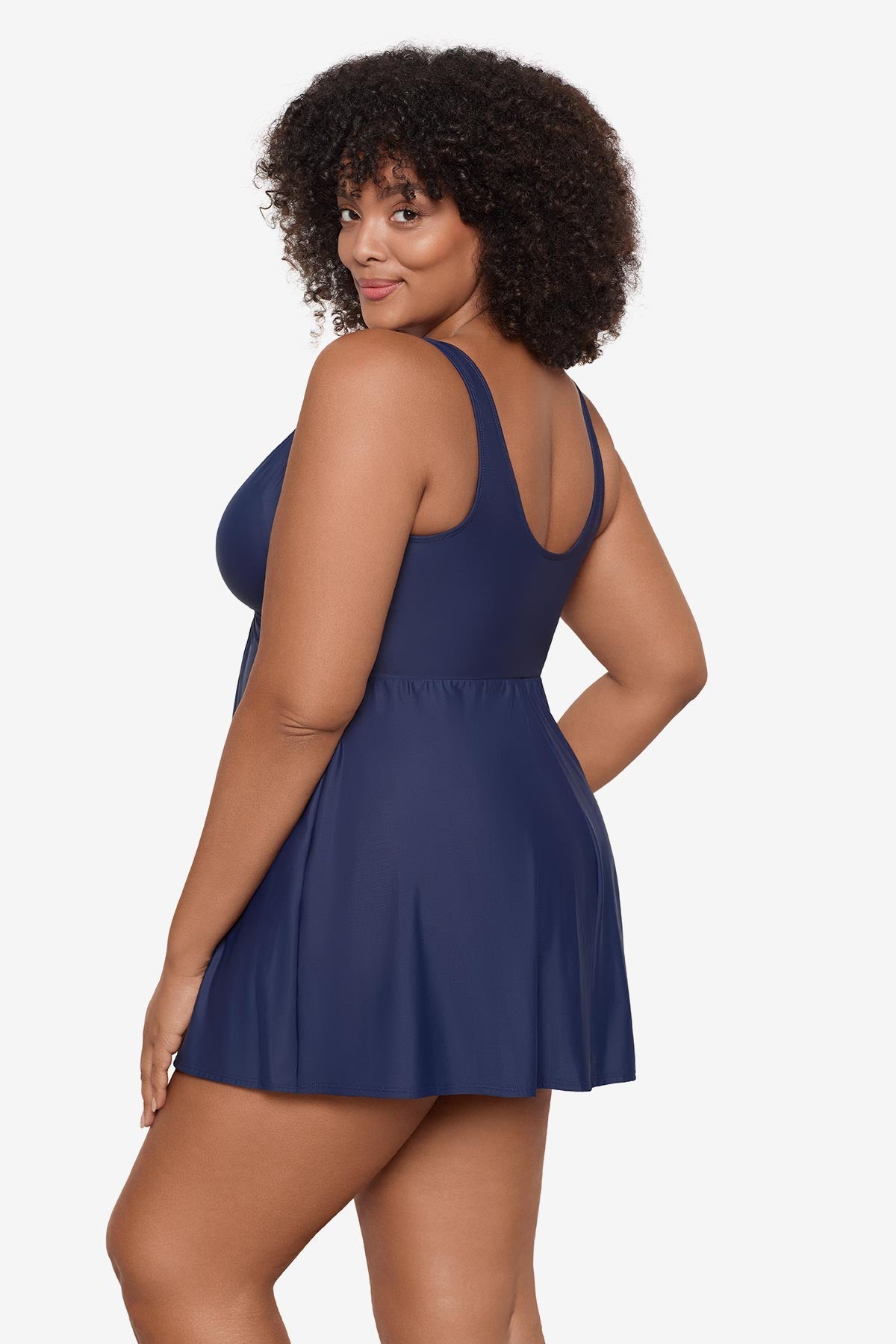 Miraclesuit Mulberry Plus Size Marais Swim Dress