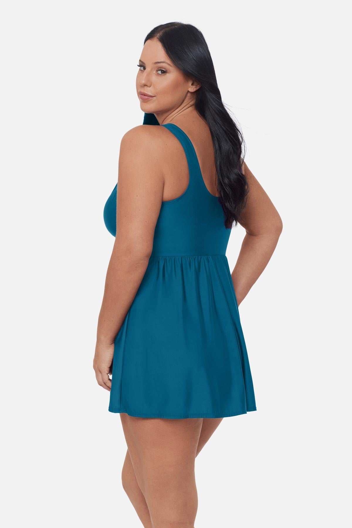 Miraclesuit Mulberry Plus Size Marais Swim Dress