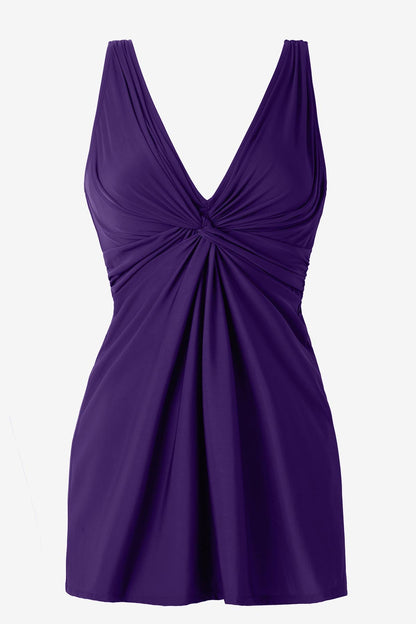 Miraclesuit Mulberry Plus Size Marais Swim Dress
