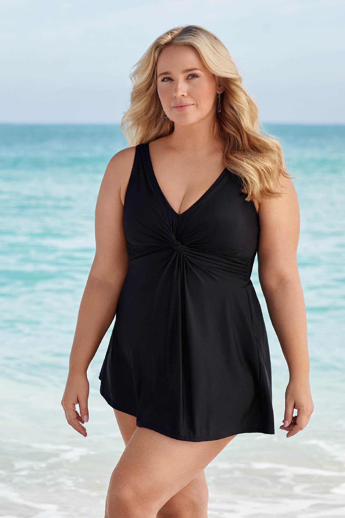 Miraclesuit Mulberry Plus Size Marais Swim Dress