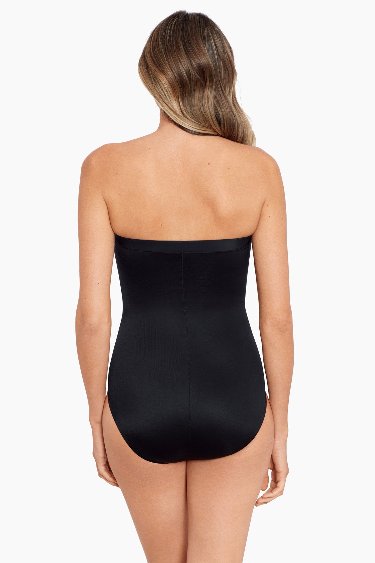 Miraclesuit Sangria Avanti Bandeau One Piece Swimsuit