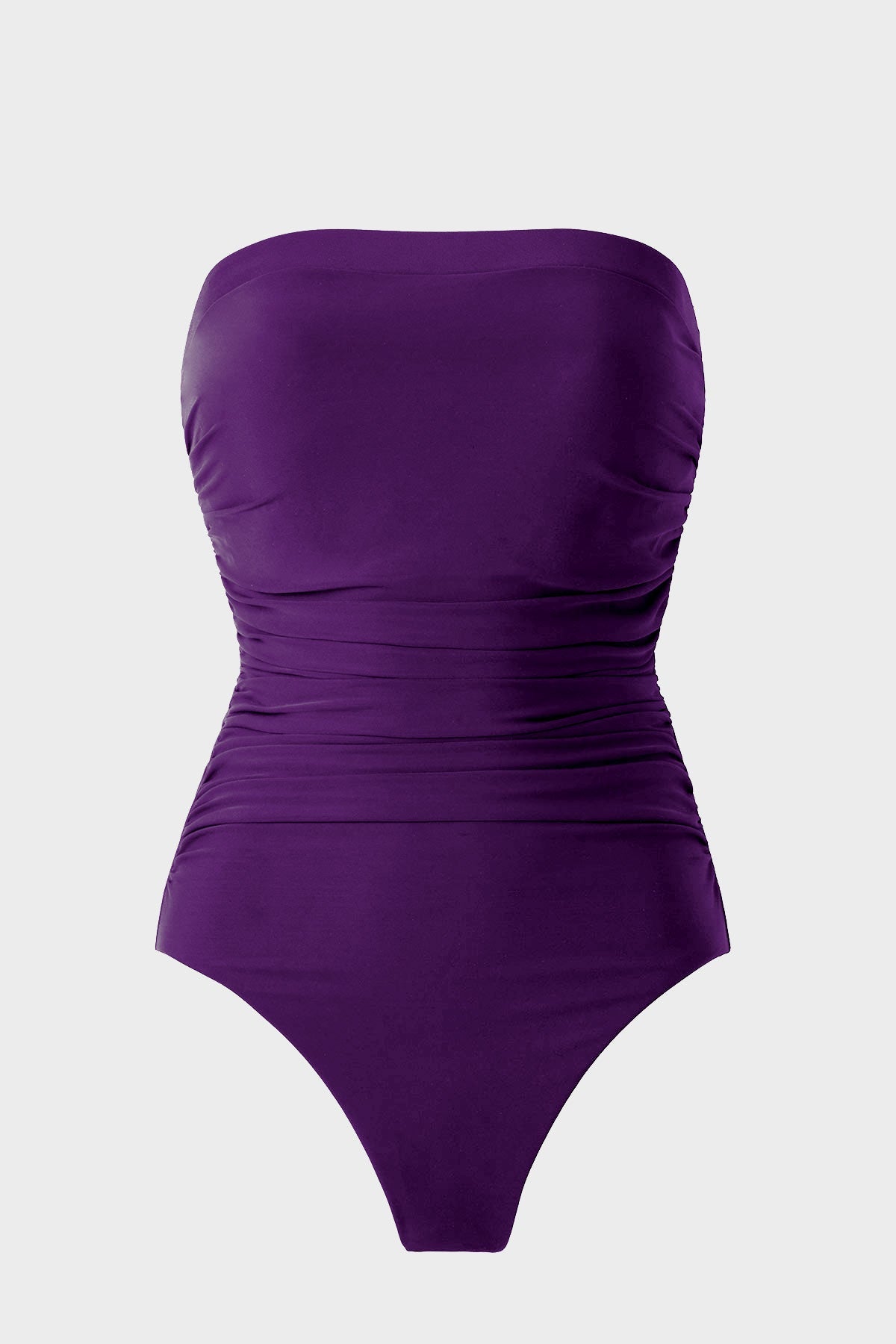 Miraclesuit Sangria Avanti Bandeau One Piece Swimsuit