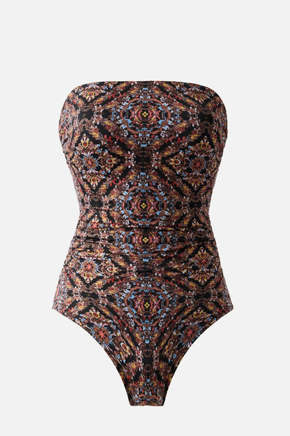 Miraclesuit Black/Multi Avanti One Piece in Scandale