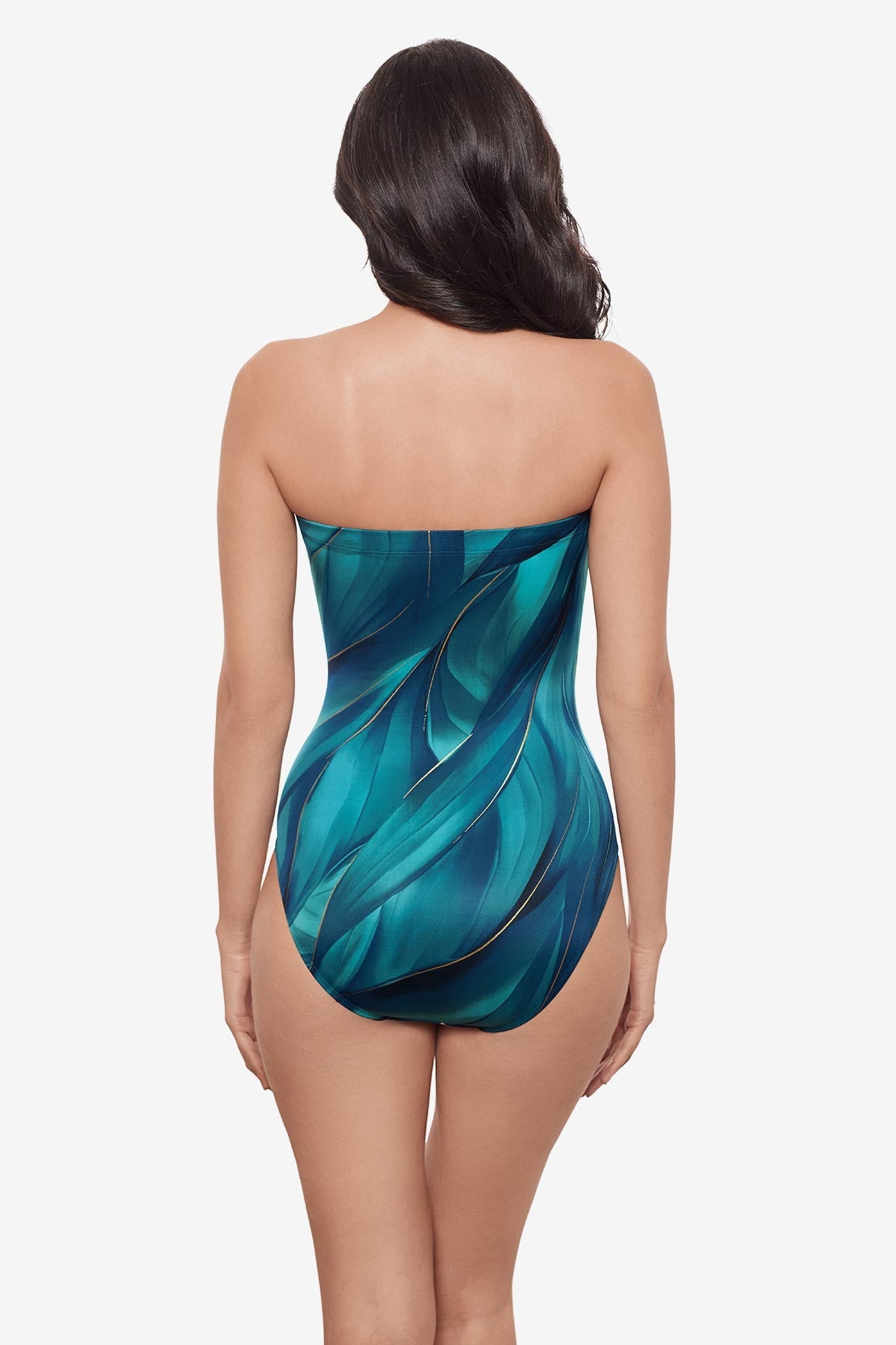 Miraclesuit Blue/Multi Avanti One Piece in Maldiva