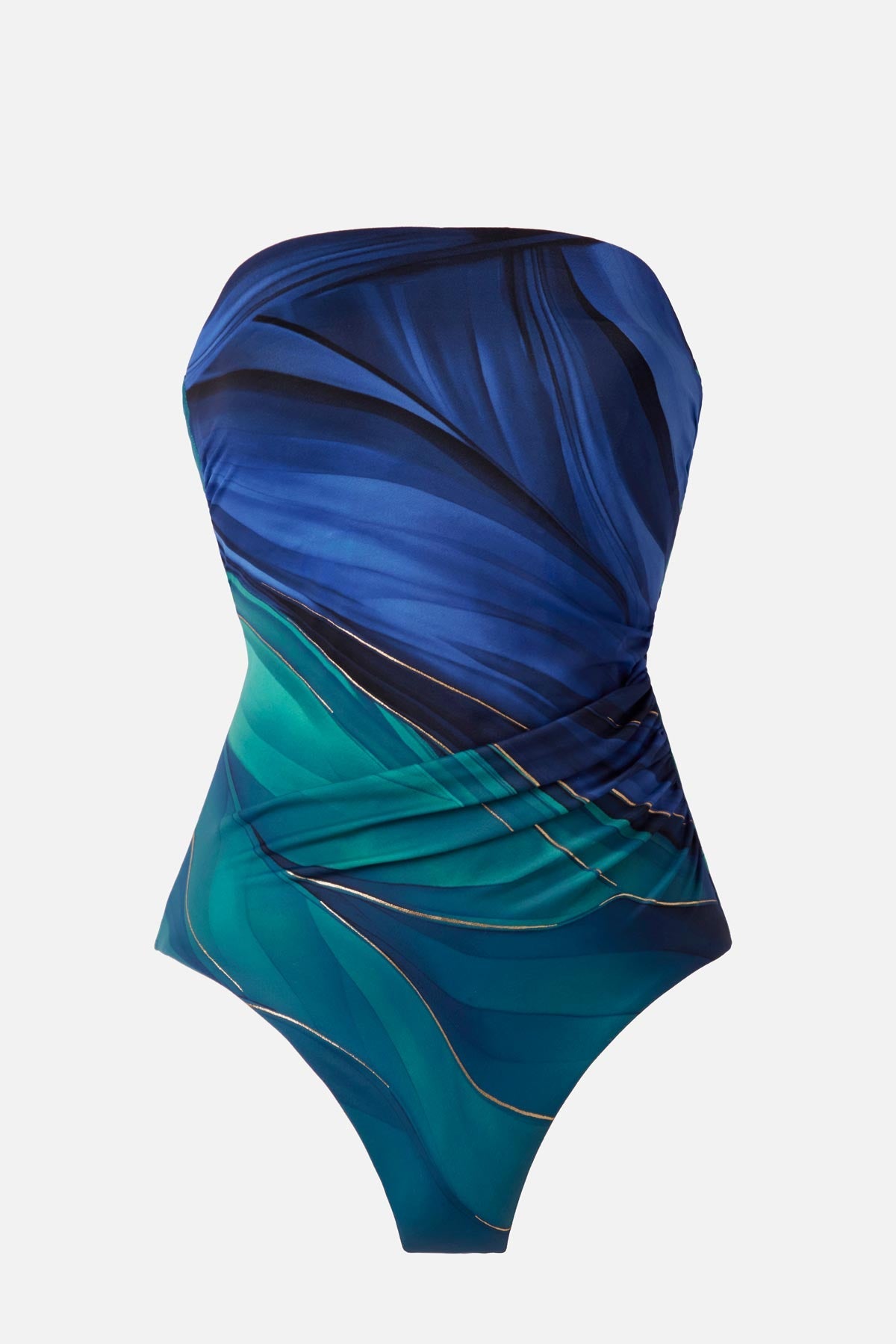 Miraclesuit Blue/Multi Avanti One Piece in Maldiva