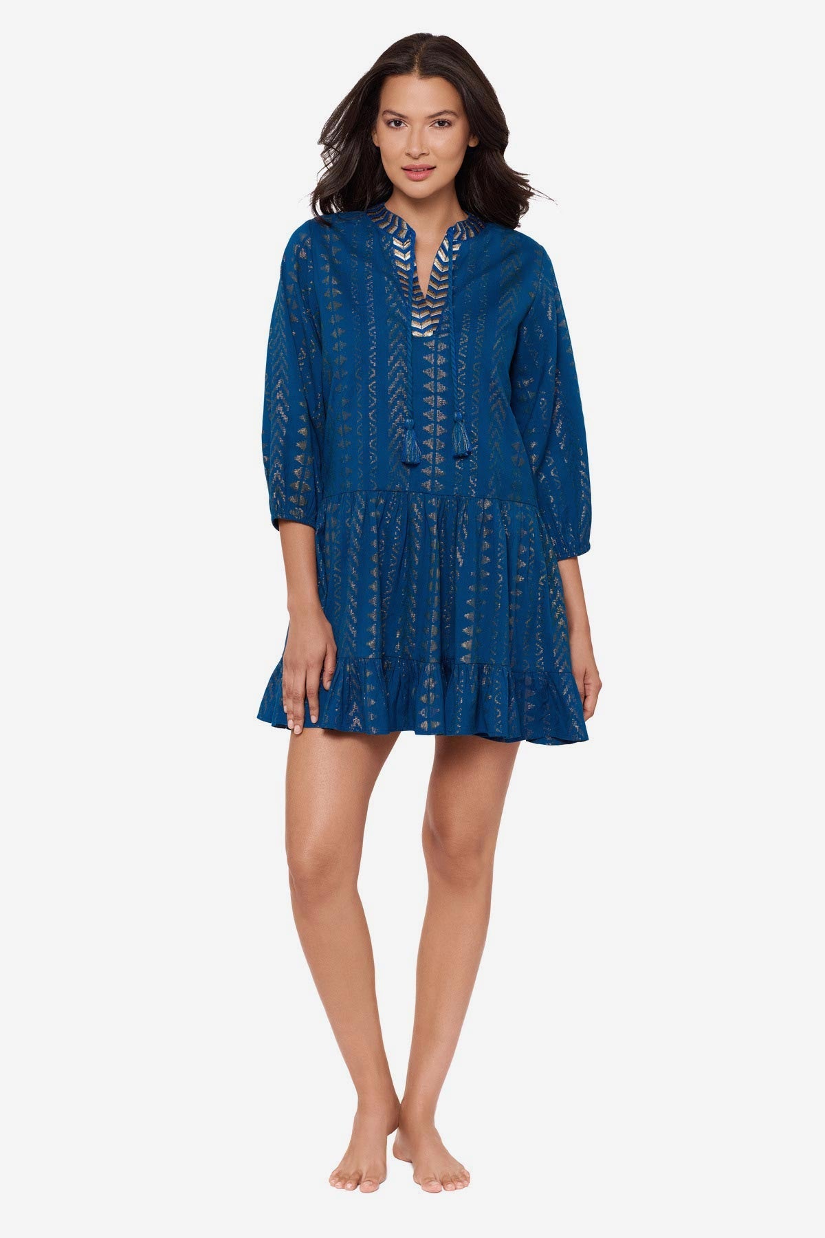 Miraclesuit Twilight Beach Etc Jacquard Beach Dress Cover Up