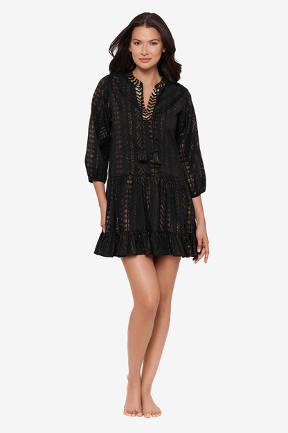 Miraclesuit Twilight Beach Etc Jacquard Beach Dress Cover Up