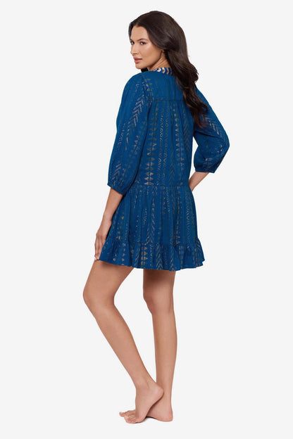 Miraclesuit Twilight Beach Etc Jacquard Beach Dress Cover Up
