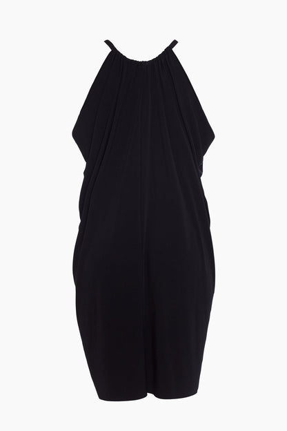 Miraclesuit Black Magicsuit Draped Swim Cover Up Dress