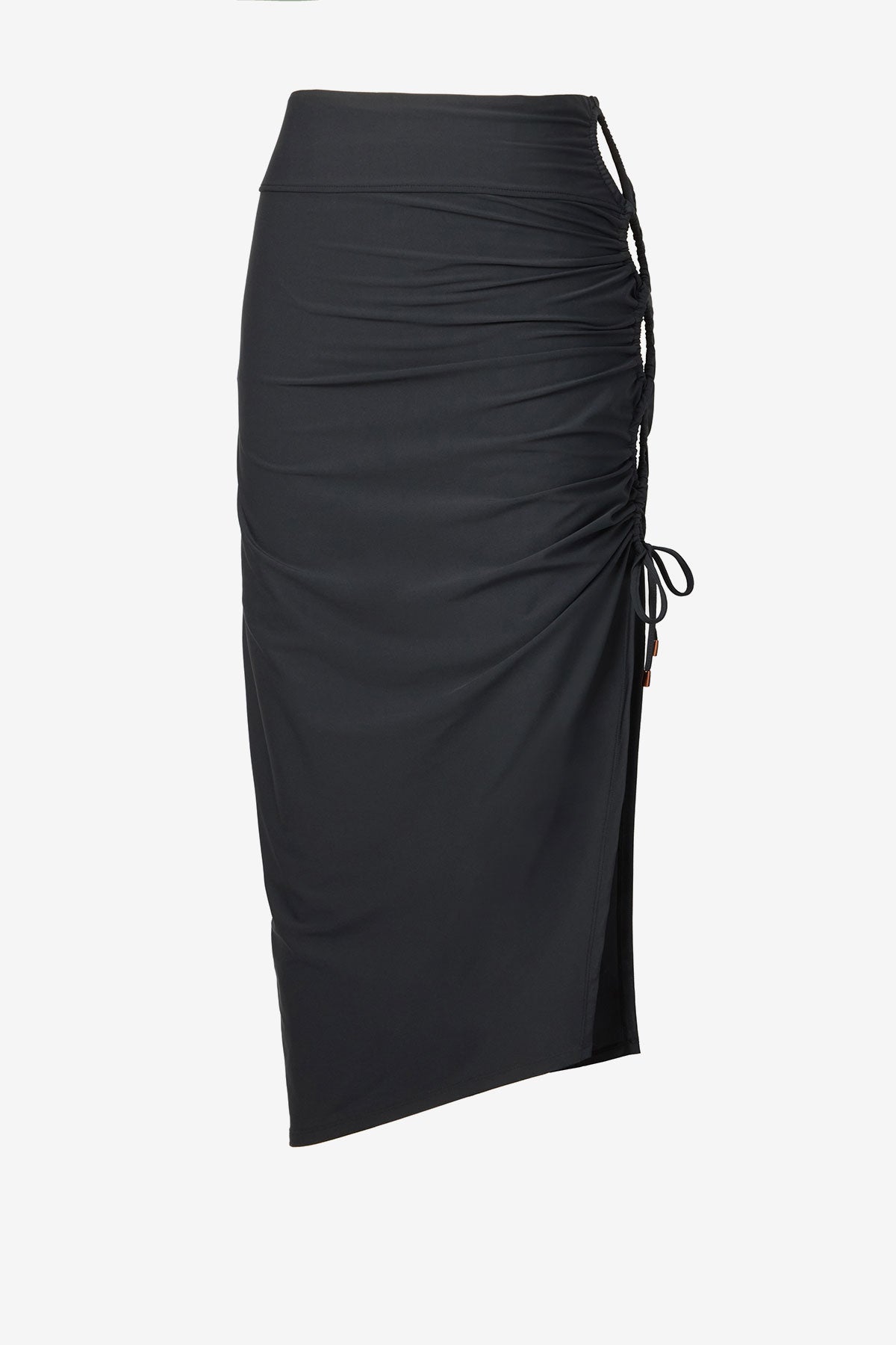 Miraclesuit Black Magicsuit Block Party Covertible Skirt Swimwear Cover Up