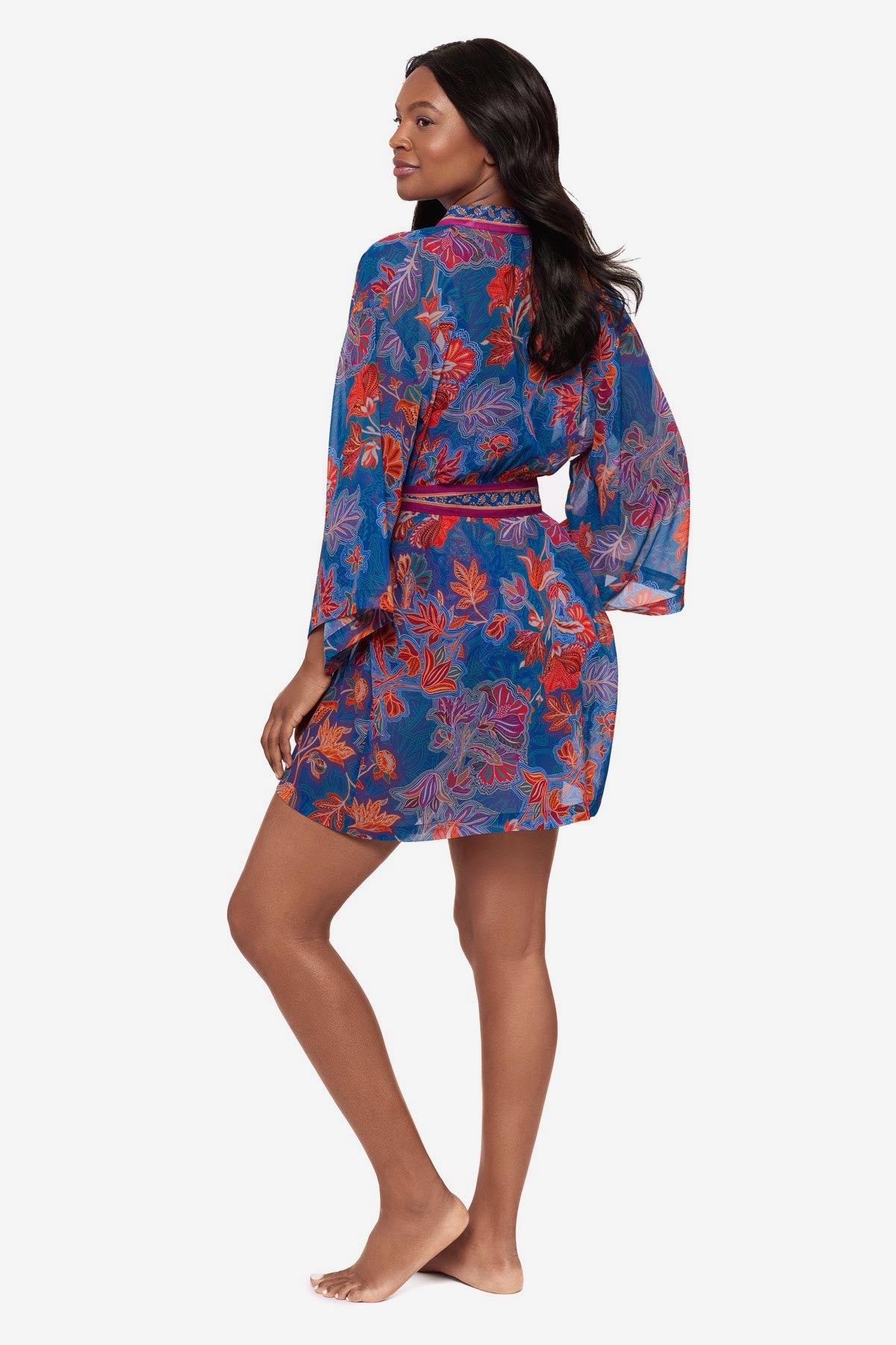 Miraclesuit Multi Kimono Cover Up in Decoupage