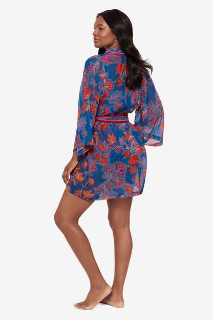 Miraclesuit Multi Kimono Cover Up in Decoupage