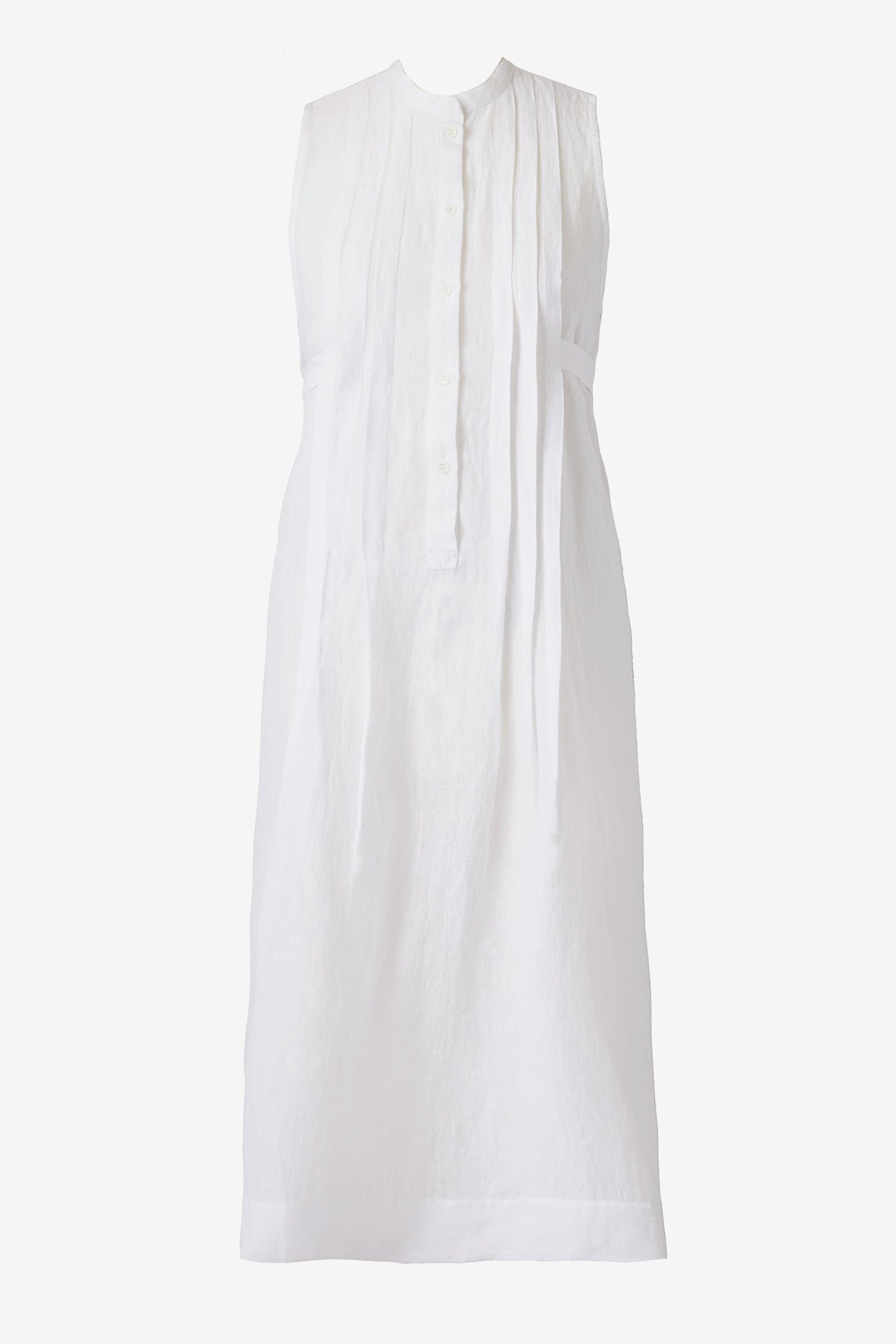 Miraclesuit White Pleated Beach Dress Cover Up