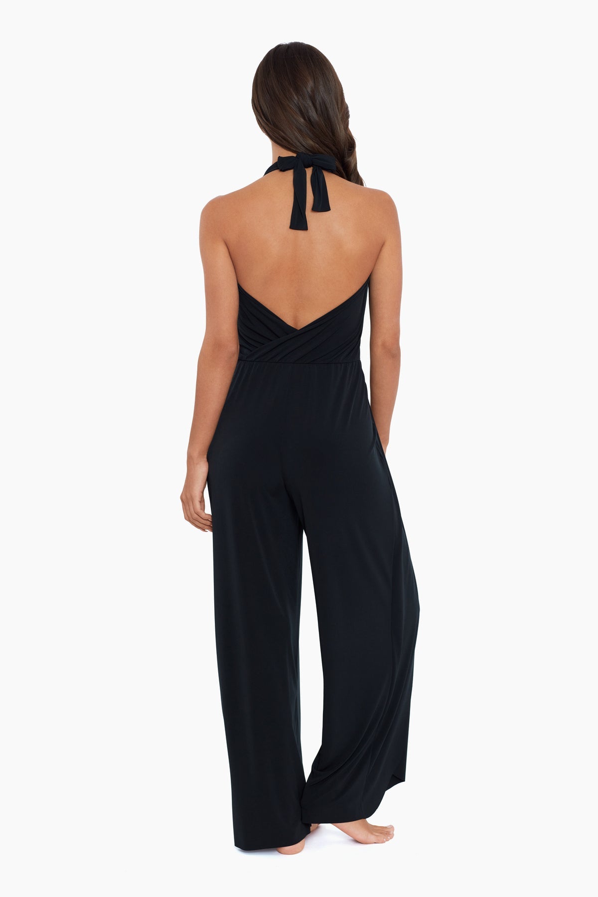 Miraclesuit Black Magicsuit Jumpsuit Swim Cover Up