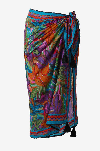Miraclesuit Multi Magicsuit Cactus Flower Pareo Swimwear Cover U