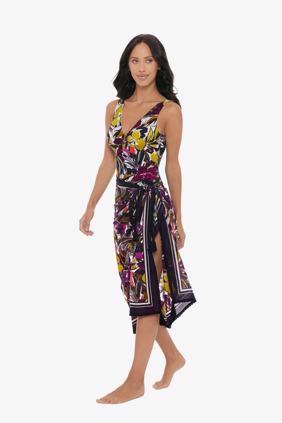 Miraclesuit Multi Magicsuit Hot House Pareo Swim Cover Up
