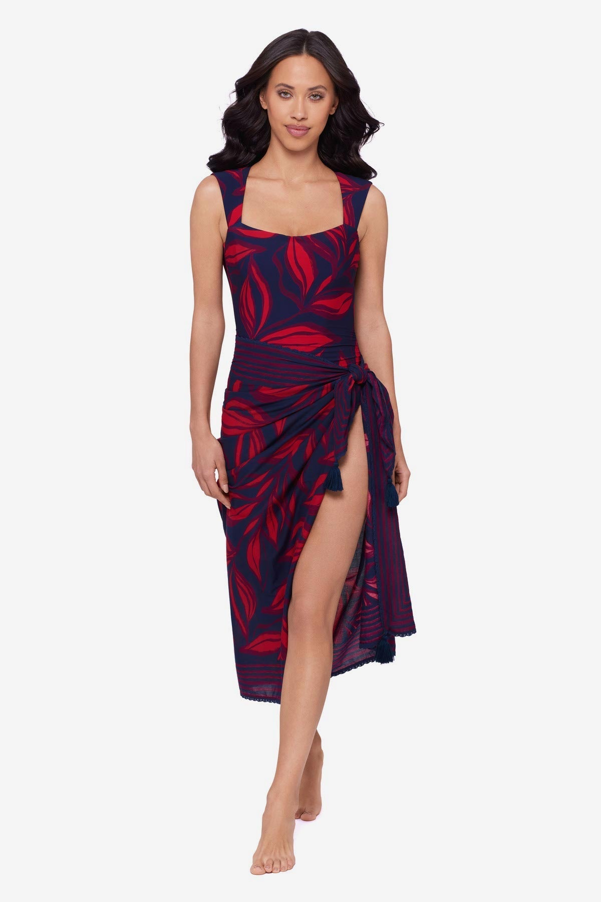 Miraclesuit Multi Magicsuit Rossobleu Pareo Swimwear Cover Up