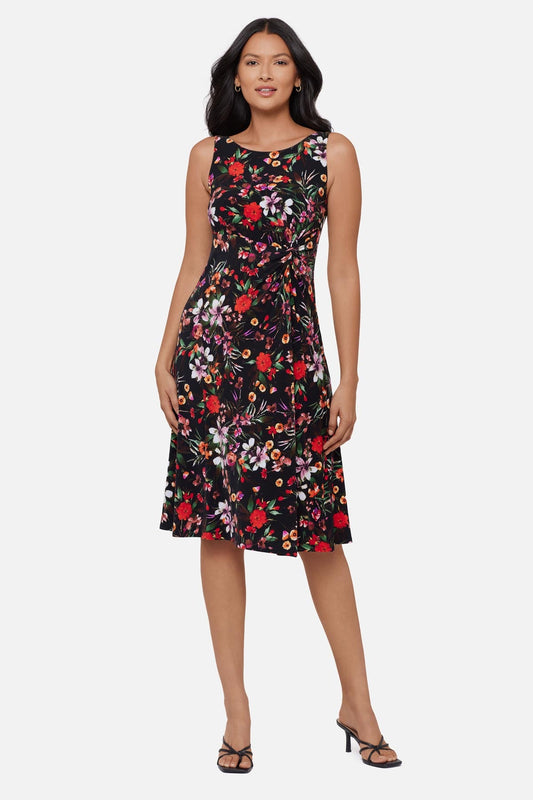 Miraclesuit Botanica Flora Body by Remi Fit & Flair Shaping Dress in Botanica Flora