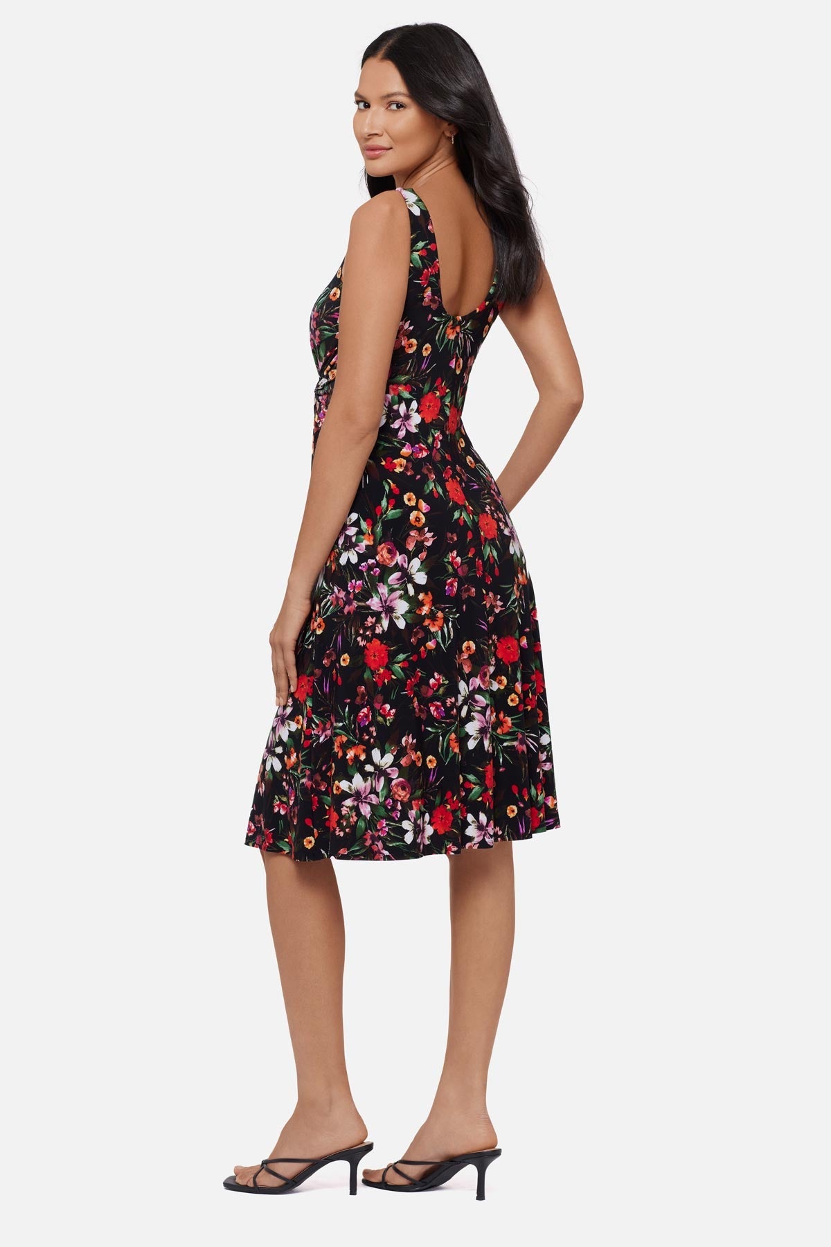 Miraclesuit Botanica Flora Body by Remi Fit & Flair Shaping Dress in Botanica Flora