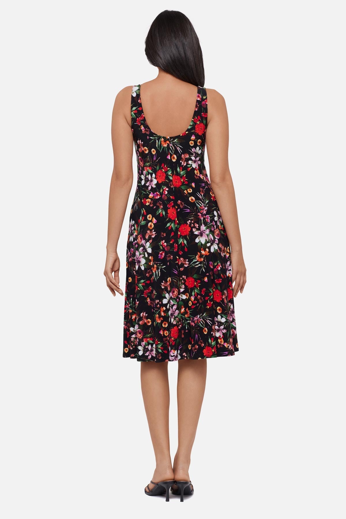 Miraclesuit Botanica Flora Body by Remi Fit & Flair Shaping Dress in Botanica Flora