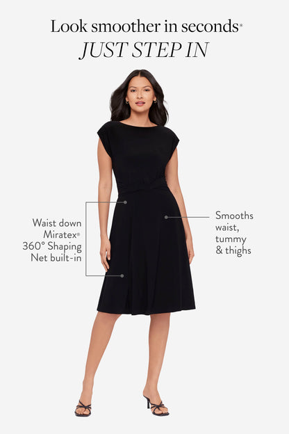 Miraclesuit Black Body by Auri Shaping Dress in Black